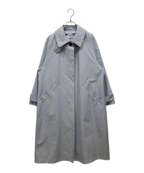 LOUNIE（ルーニー）LOUNIE (ルーニー) スタッズトレンチコート ブルー サイズ:38 未使用品の古着・服飾アイテム