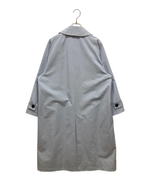 LOUNIE（ルーニー）LOUNIE (ルーニー) スタッズトレンチコート ブルー サイズ:38 未使用品の古着・服飾アイテム