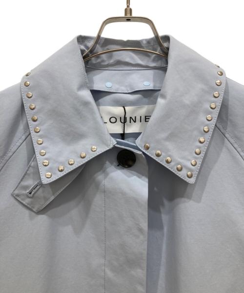 LOUNIE（ルーニー）LOUNIE (ルーニー) スタッズトレンチコート ブルー サイズ:38 未使用品の古着・服飾アイテム