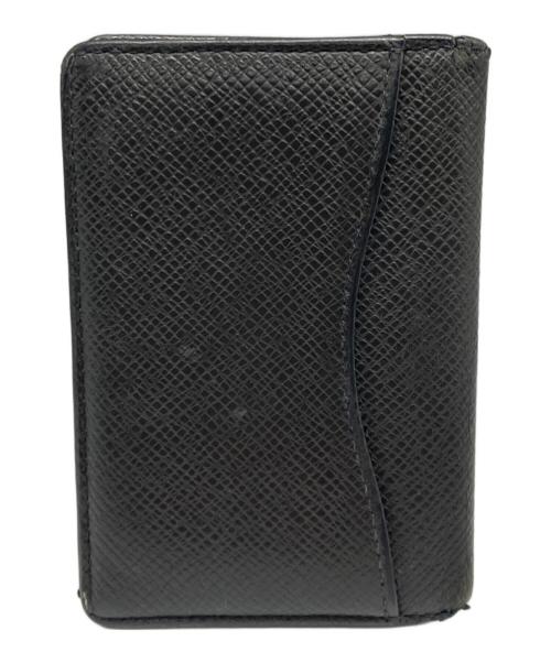 LOUIS VUITTON（ルイ ヴィトン）LOUIS VUITTON (ルイ ヴィトン) カードケース ブラックの古着・服飾アイテム