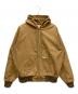Backers（バッカーズ）の古着「ダック地ジップジャケット」｜ブラウン