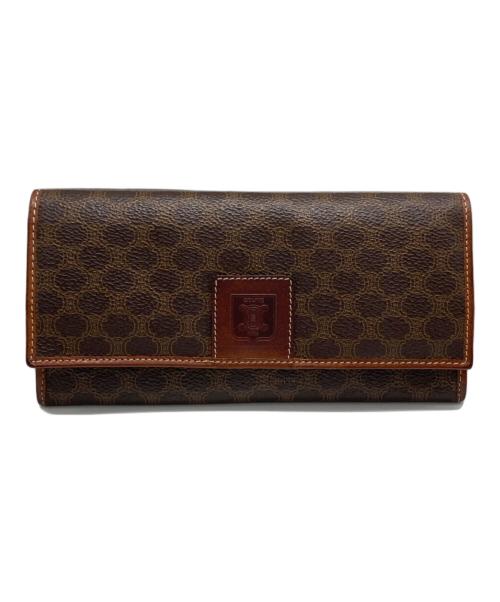 CELINE（セリーヌ）CELINE (セリーヌ) 長財布 ブラウンの古着・服飾アイテム