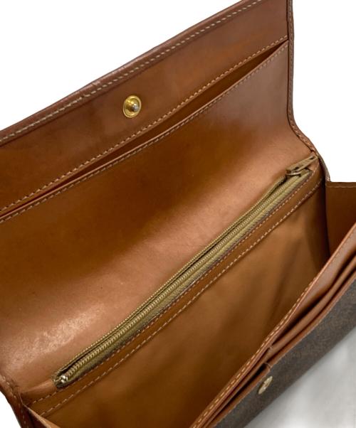 CELINE（セリーヌ）CELINE (セリーヌ) 長財布 ブラウンの古着・服飾アイテム