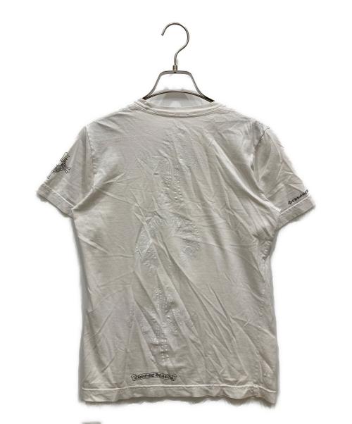 CHROME HEARTS（クロムハーツ）CHROME HEARTS (クロムハーツ) プリントTシャツ ホワイト サイズ:SIZE XSの古着・服飾アイテム