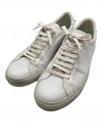 GIVENCHYジバンシィ）の古着「レザーローカットスニーカー」｜ホワイト