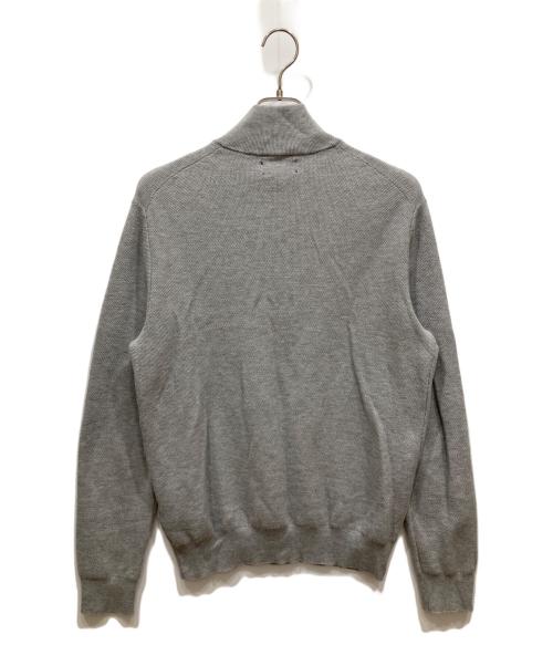 POLO RALPH LAUREN（ポロ・ラルフローレン）POLO RALPH LAUREN (ポロ・ラルフローレン) ハーフジップニット グレー サイズ:Ⅿの古着・服飾アイテム