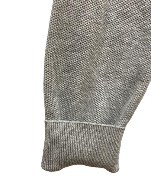 POLO RALPH LAUREN（ポロ・ラルフローレン）POLO RALPH LAUREN (ポロ・ラルフローレン) ハーフジップニット グレー サイズ:Ⅿの古着・服飾アイテム