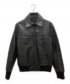 giuliano Fujiwaraジュリアーノフジワラ）の古着「レザージャケット」｜ブラック