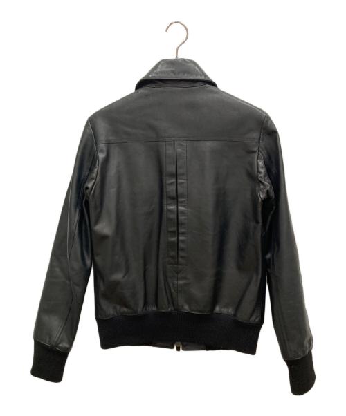 giuliano Fujiwara（ジュリアーノフジワラ）GIULIANO FUJIWARA (ジュリアーノフジワラ) レザージャケット ブラック サイズ:FREEの古着・服飾アイテム