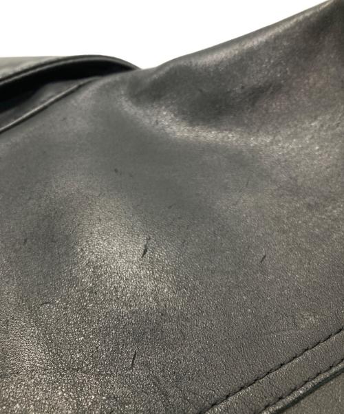 giuliano Fujiwara（ジュリアーノフジワラ）GIULIANO FUJIWARA (ジュリアーノフジワラ) レザージャケット ブラック サイズ:FREEの古着・服飾アイテム