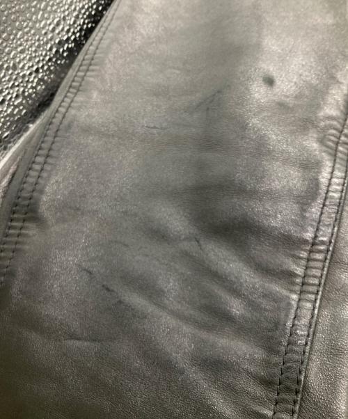 giuliano Fujiwara（ジュリアーノフジワラ）GIULIANO FUJIWARA (ジュリアーノフジワラ) レザージャケット ブラック サイズ:FREEの古着・服飾アイテム