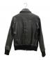GIULIANO FUJIWARA (ジュリアーノフジワラ) レザージャケット ブラック サイズ:FREE：18000円
