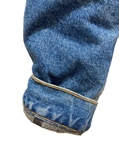 LEVI'S（リーバイス）LEVI'S (リーバイス) 90’ｓブランケット付き3rdデニムジャケット インディゴ サイズ:40の古着・服飾アイテム