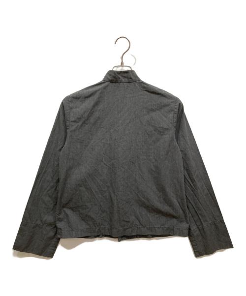 BLACK COMME des GARCONS（ブラックコムデギャルソン）BLACK COMME des GARCONS (ブラックコムデギャルソン) カンフージャケット グレー サイズ:Sの古着・服飾アイテム