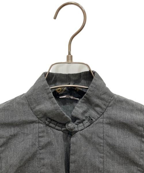 BLACK COMME des GARCONS（ブラックコムデギャルソン）BLACK COMME des GARCONS (ブラックコムデギャルソン) カンフージャケット グレー サイズ:Sの古着・服飾アイテム