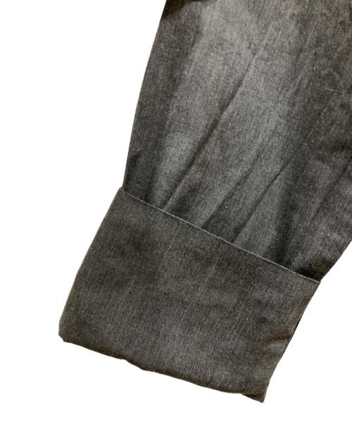 BLACK COMME des GARCONS（ブラックコムデギャルソン）BLACK COMME des GARCONS (ブラックコムデギャルソン) カンフージャケット グレー サイズ:Sの古着・服飾アイテム