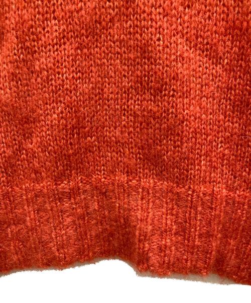 PHOTOCOPIEU（フォトコピュー）PHOTOCOPIEU (フォトコピュー) カラーブロックモヘアセーター レッド×ベージュ サイズ:-の古着・服飾アイテム