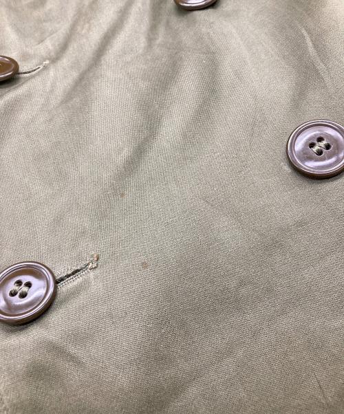 US ARMY（ユーエスアーミー）US ARMY (ユーエスアーミー) 50’オーバートレンチコート オリーブ サイズ:Ⅿの古着・服飾アイテム