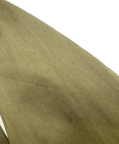 US ARMY（ユーエスアーミー）US ARMY (ユーエスアーミー) 50’オーバートレンチコート オリーブ サイズ:Ⅿの古着・服飾アイテム