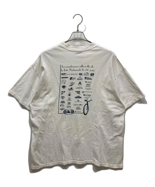 LOUIS GARNEAU（ルイガノ）LOUIS GARNEAU (ルイガノ) プリントTシャツ ホワイト サイズ:-の古着・服飾アイテム