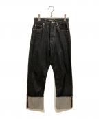 beautiful peopleビューティフルピープル）の古着「selvedge denim woman fit」｜ブラック