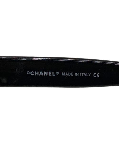 CHANEL（シャネル）CHANEL (シャネル) ストーンサングラス ブラック サイズ:59□16-125の古着・服飾アイテム