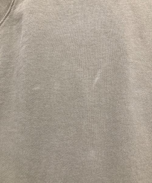 maison kitsune（メゾンキツネ）MAISON KITSUNE (メゾンキツネ) GREY FOX HEAD PATCH スウェット グリーン サイズ:XLの古着・服飾アイテム