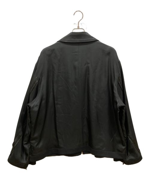 MAISON SPECIAL（メゾンスペシャル）MAISON SPECIAL (メゾンスペシャル) インサイドアウトプライムオーバーメタリックリバーシブルスタンドカラージャケット ブラック サイズ:2の古着・服飾アイテム