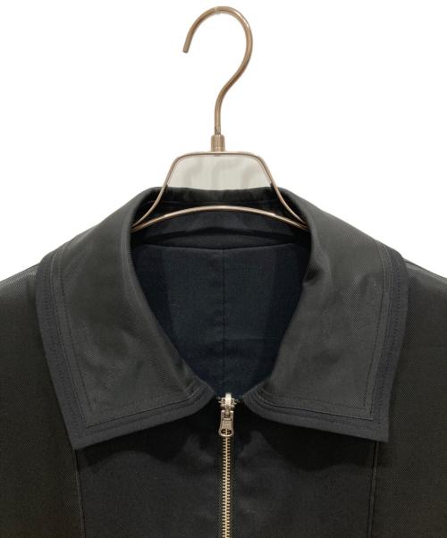 MAISON SPECIAL（メゾンスペシャル）MAISON SPECIAL (メゾンスペシャル) インサイドアウトプライムオーバーメタリックリバーシブルスタンドカラージャケット ブラック サイズ:2の古着・服飾アイテム