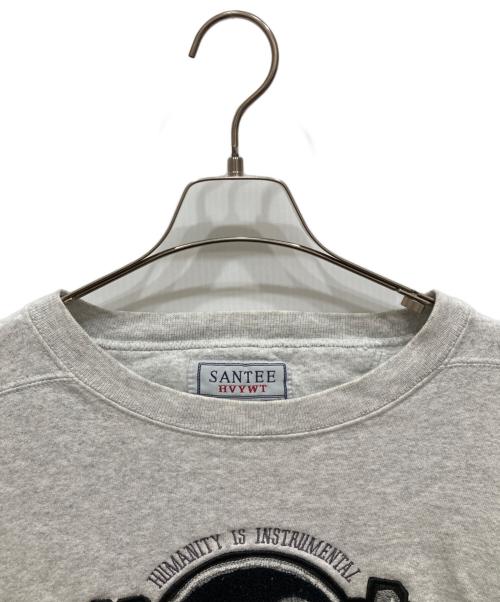 SANTEE HVYWT（サンティー）SANTEE HVYWT (サンティー) スウェット グレー サイズ:XLの古着・服飾アイテム