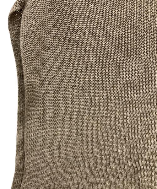 evam eva（エヴァムエヴァ）evam eva (エヴァムエヴァ) ニットベスト ベージュ サイズ:freeの古着・服飾アイテム