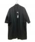 evam eva（エヴァムエヴァ）の古着「プレスウールローブコート」｜チャコールグレー