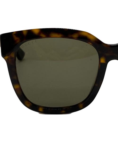 GUCCI（グッチ）GUCCI (グッチ) サングラス ブラウン サイズ:55□18-145の古着・服飾アイテム