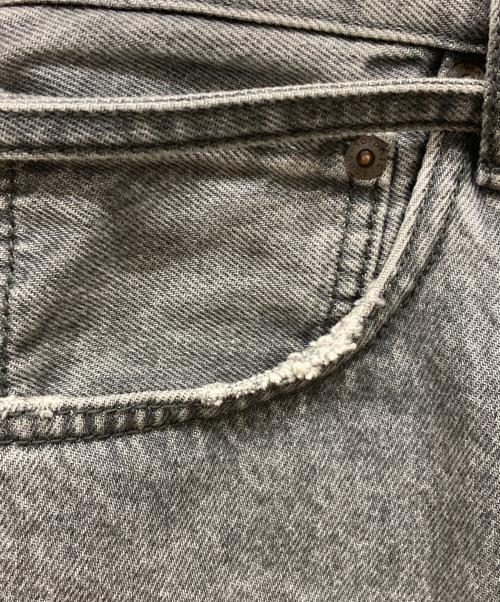 Acne studios（アクネ ストゥディオス）ACNE STUDIOS (アクネ ストゥディオス) Loose Fit Denim Short グレー サイズ:W28の古着・服飾アイテム