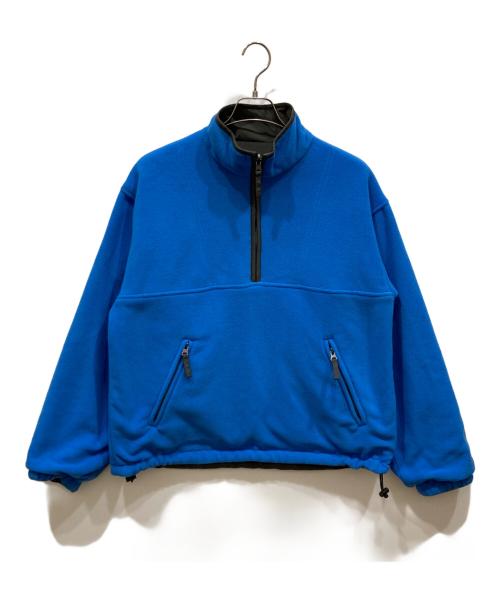X-LARGE（エクストララージ）X-LARGE (エクストララージ) REVERSIBLE HALF ZIP JACKET グレー×ブルー サイズ:Sの古着・服飾アイテム