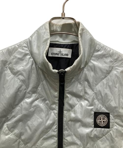 STONE ISLAND（ストーンアイランド）STONE ISLAND (ストーンアイランド) GARMENT DYED CRINKLE REPS グレー サイズ:Ⅿの古着・服飾アイテム