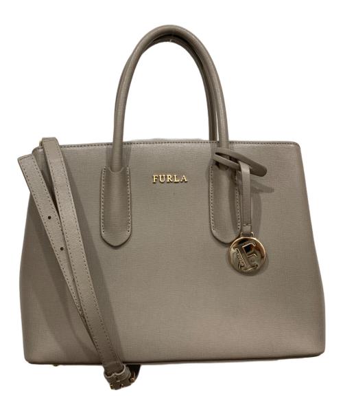 FURLA（フルラ）FURLA (フルラ) 2WAYバッグ ベージュの古着・服飾アイテム