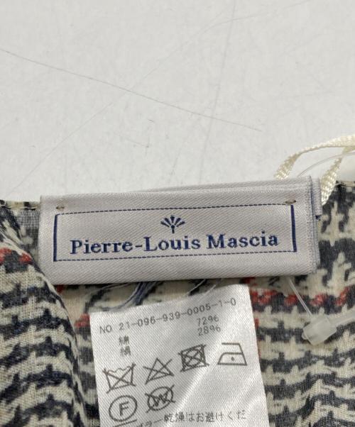 pierre-louis mascia（ピエールルイマシア）Pierre-Louis Mascia (ピエールルイマシア) コットンシルクストール ベージュ 未使用品の古着・服飾アイテム