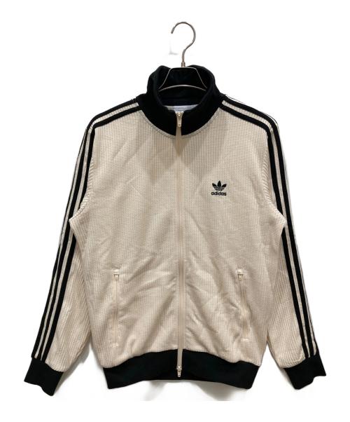 adidas（アディダス）adidas (アディダス) ワッフル クラシック トラックトップ ベージュ サイズ:Ⅿ 未使用品の古着・服飾アイテム
