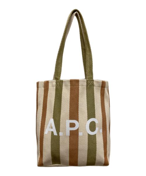 APC A.P.C.（アーペーセー）APC A.P.C. (アーペーセー) TOTE LOU トートルー ベージュの古着・服飾アイテム