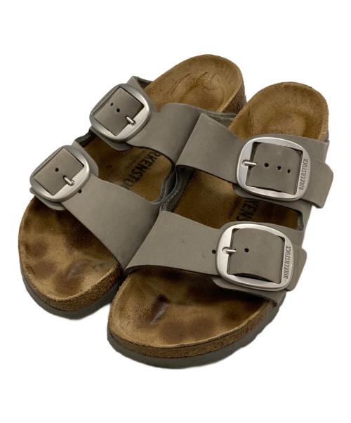 BIRKENSTOCK（ビルケンシュトック）BIRKENSTOCK (ビルケンシュトック) ARIZONA BIG BUCKLE グレー サイズ:38の古着・服飾アイテム