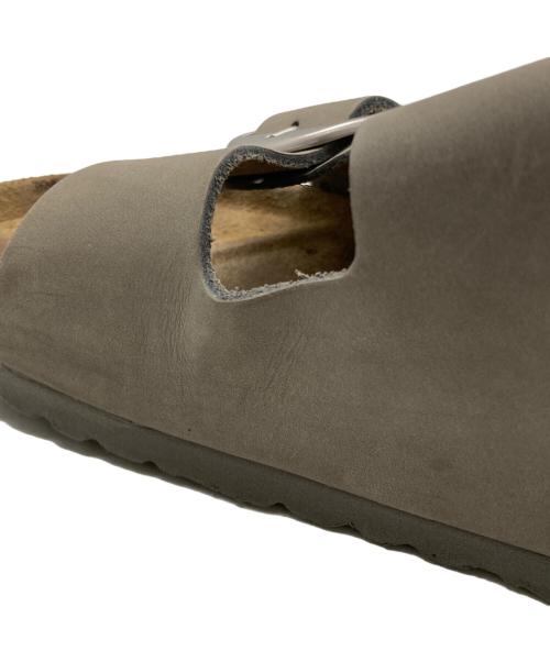 BIRKENSTOCK（ビルケンシュトック）BIRKENSTOCK (ビルケンシュトック) ARIZONA BIG BUCKLE グレー サイズ:38の古着・服飾アイテム