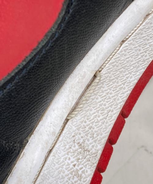 NIKE（ナイキ）NIKE (ナイキ) ハイカットスニーカー　WMNS AIR JORDAN 1 ZOOM AIR CMFT レッド×ブラック サイズ:SIZE 23.5cmの古着・服飾アイテム