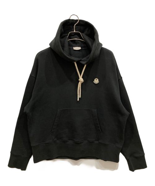 MONCLER GENIUS（モンクレール ジーニアス）MONCLER GENIUS (モンクレール ジーニアス) Palm Angels (パーム エンジェルス) プルオーバーパーカー ブラック サイズ:XSの古着・服飾アイテム