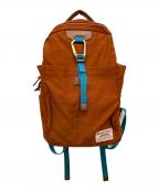 master-pieceマスターピース）の古着「LINK STRIPE バックパック」｜オレンジ