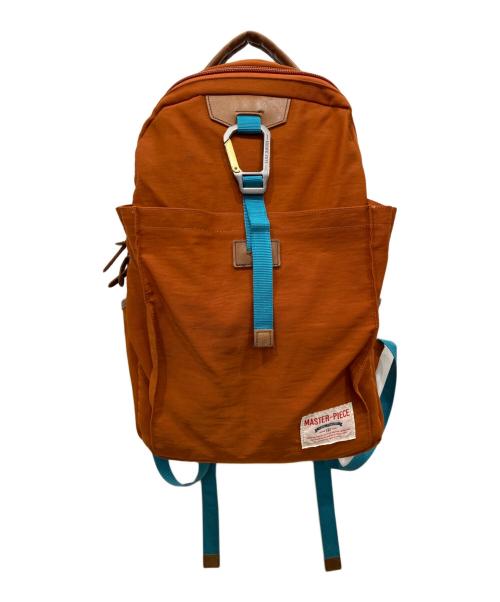 master-piece（マスターピース）master-piece (マスターピース) LINK STRIPE バックパック オレンジの古着・服飾アイテム