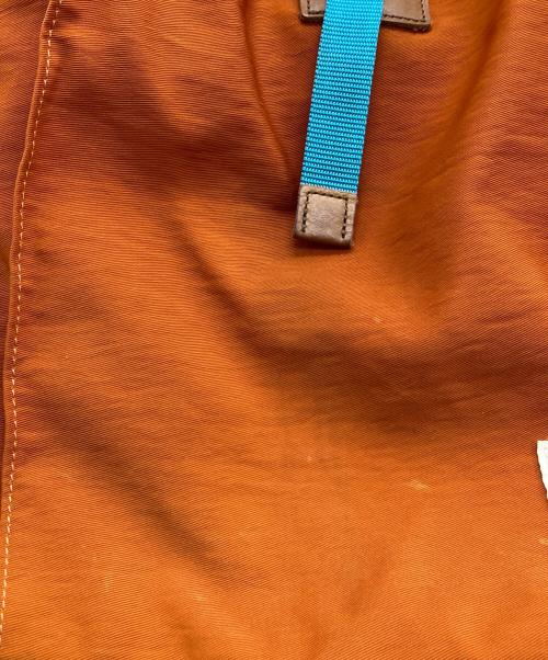 master-piece（マスターピース）master-piece (マスターピース) LINK STRIPE バックパック オレンジの古着・服飾アイテム