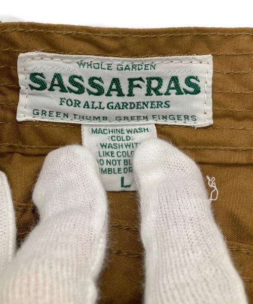 SASSAFRAS（ササフラス）SASSAFRAS (ササフラス) ハーフパンツ ブラウン サイズ:Lの古着・服飾アイテム
