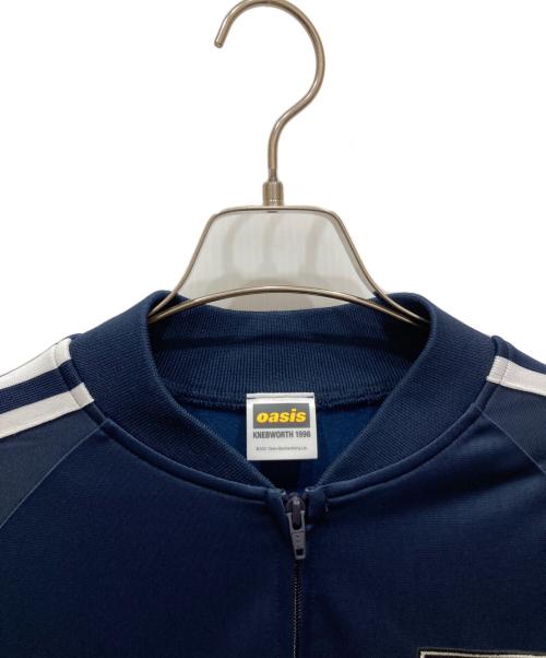 oasis（オアシス）oasis (オアシス) トラックジャケット ネイビー×レッド サイズ:XLの古着・服飾アイテム