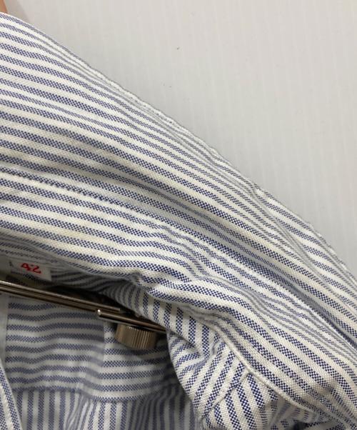 DANTON（ダントン）DANTON (ダントン) ROUND COLLAR P.O SHIRTS/S ブルー サイズ:42の古着・服飾アイテム